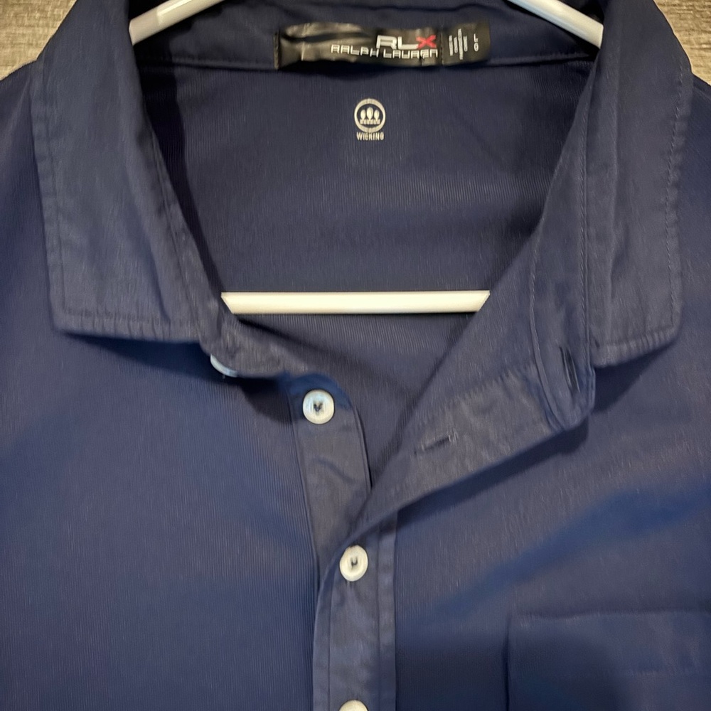 Ralph Lauren Men's Deep Blue Casual Shirt